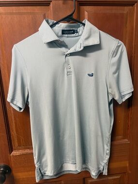 Southern Marsh Men's Pale Blue Performance Polo